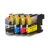 Tusz do Brother DCP-J100 J105 J105W MFC-J200 Brother LC529 LC525 XL (LC529XL, LC525 XL)  60/19m LC 525 529