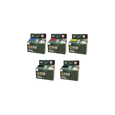 TUSZE komplet TFO do drukarek Epson BX305, S22, SX125, SX130, SX230, SX235, SX420, SX425, SX440, SX445 X5