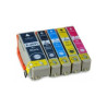 TUSZE Epson XP510 XP520 XP615 XP620 XP625 XP710 XP720 XP820 XP800 XP700 XP610 XP605 XP600 zamienniki T18 komplet 5 sztuk