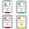 TUSZE HP Officejet Pro K5400 K550 K8600 L7480 L7580 L7590 L7680 L7780 zamiennik 88 XL