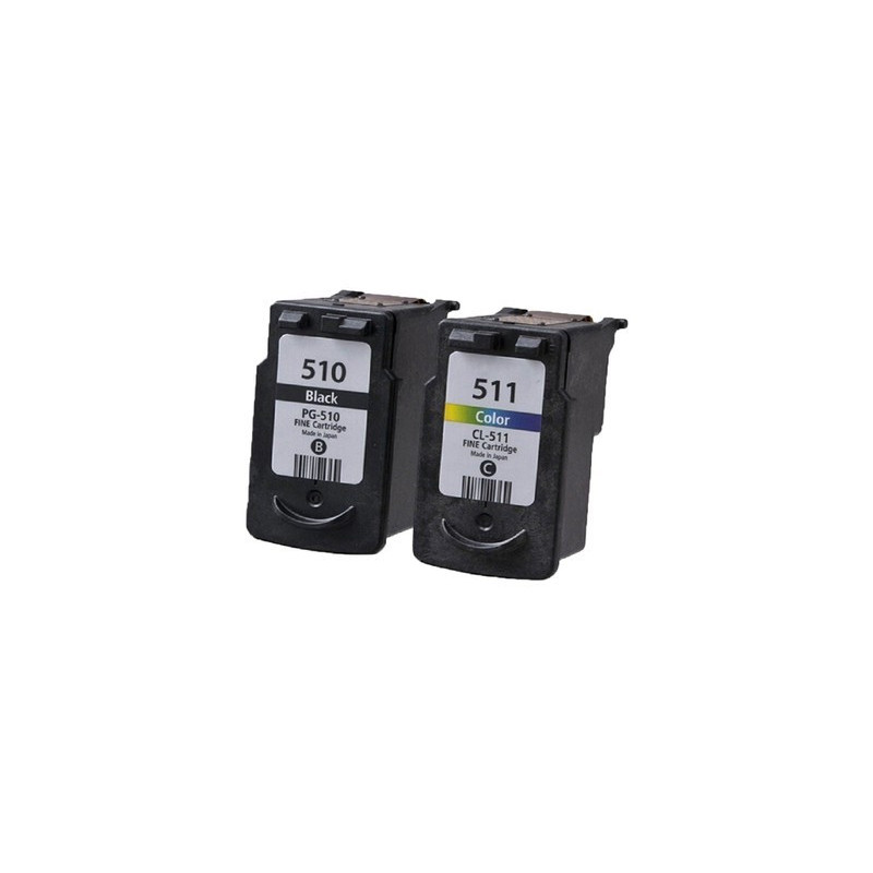 Tusze Canon  MX320 MX330 MX340 MX350 MX360 MX410 MX420 MP252 MP260 MP280 MP282 MP490 MP495 iP2700 CanoPG-510 CL-511 XL