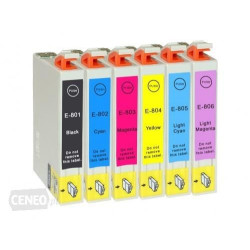 Tusze Epson  P50 R265 R285 R360 RX560 RX585 RX685 PX650 PX700W PX710W PX720WD PX800FWPX810FW PX820FW PX820FWD﻿