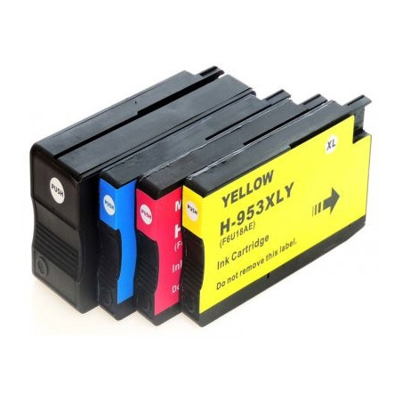 TUSZE HP OfficeJet Pro 7720 7730 7740 8210 8218 8710 8715 8720 8725 8730 wysokowydajne zamienniki HP 953XL +50%