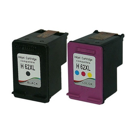 Tusze HP 62XL C2P05AE﻿ C2P04AE C2P07AE﻿ C2P06AE﻿ zamienniki do HP Envy 5540 5640 5660 7640 OfficeJet 5740 252 Mobile