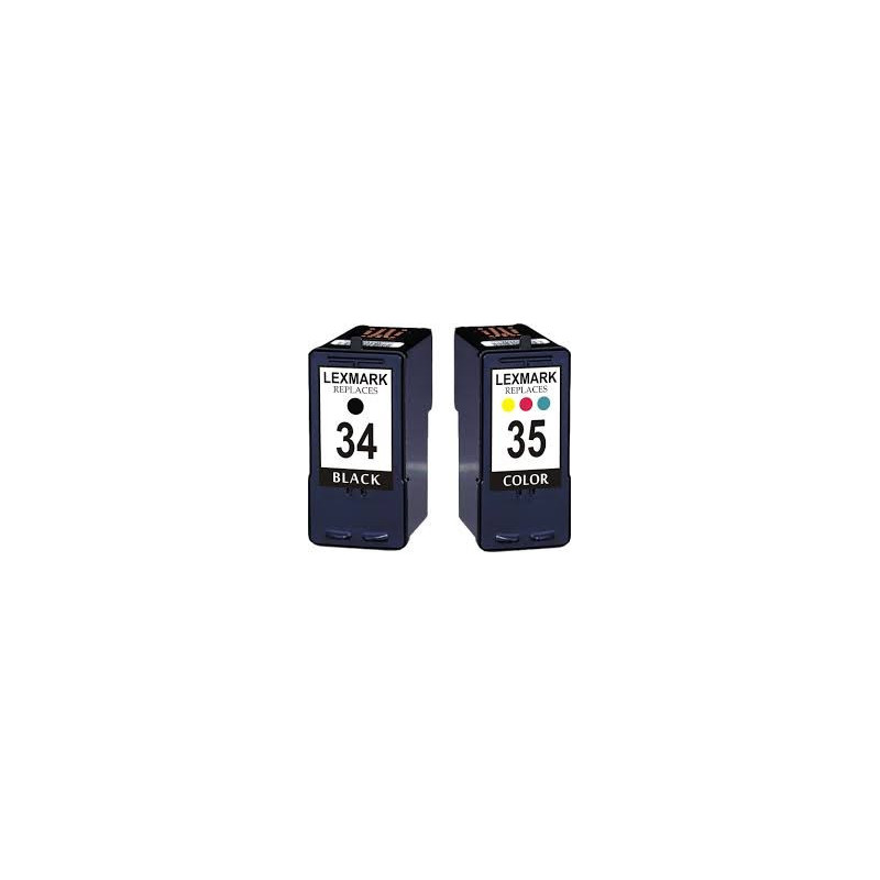 Tusze Lexmark 34 35 do X2500 X3330 X3530 X4530 X5070 X5210 X5450 X7170 X7310 X8310 Z1300 Z1410 Z810 Z845 P4330 P6250 P6350 P915
