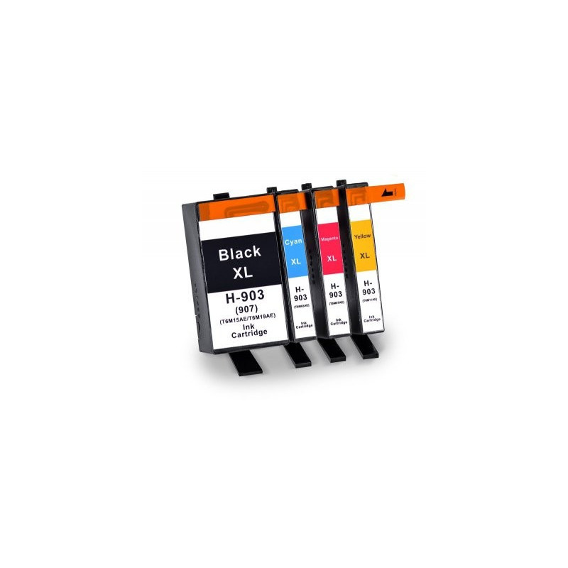 Tusze HP 903XLdo HP OfficeJet 6900 6950 Pro 6860 6868 6950 6960 6970 6975 zamienniki HP 903 903XL 907XL 12/30ml Wrocław