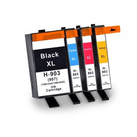 Tusze HP 903XLdo HP OfficeJet 6900 6950 Pro 6860 6868 6950 6960 6970 6975 zamienniki HP 903 903XL 907XL 12/30ml Wrocław