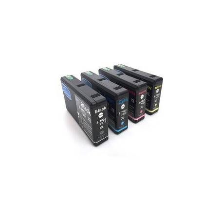 Tusze Epson WF-4630 WF-4640 WF-5110 WF-5190 WF-5620 WF-5690 zamienniki XL T7901 T7902 T7903 T7904 ﻿﻿﻿﻿ 