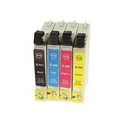 Tusze Epson Stylus C64 C66 C84 C86 CX3600 CX3650 CX6400 CX6600 T0441 T0442 T0443 T0444