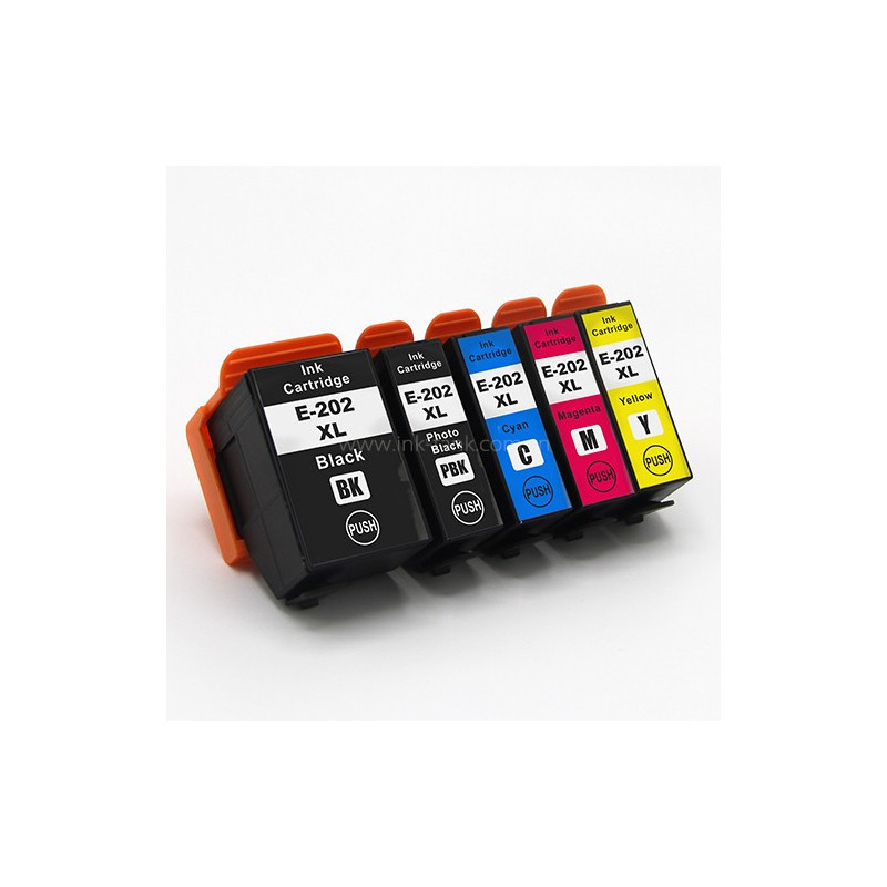 Tusze Epson XP-6000 XP-6005 13/22ml 202XL Kiwi