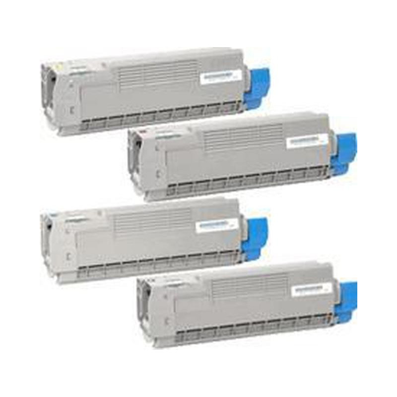 Toner Oki C612﻿ zamiennik ﻿Oki 46507508 46507507 46507506 46507505 6/8k﻿