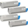 Toner Oki C612﻿ zamiennik ﻿Oki 46507508 46507507 46507506 46507505 6/8k﻿