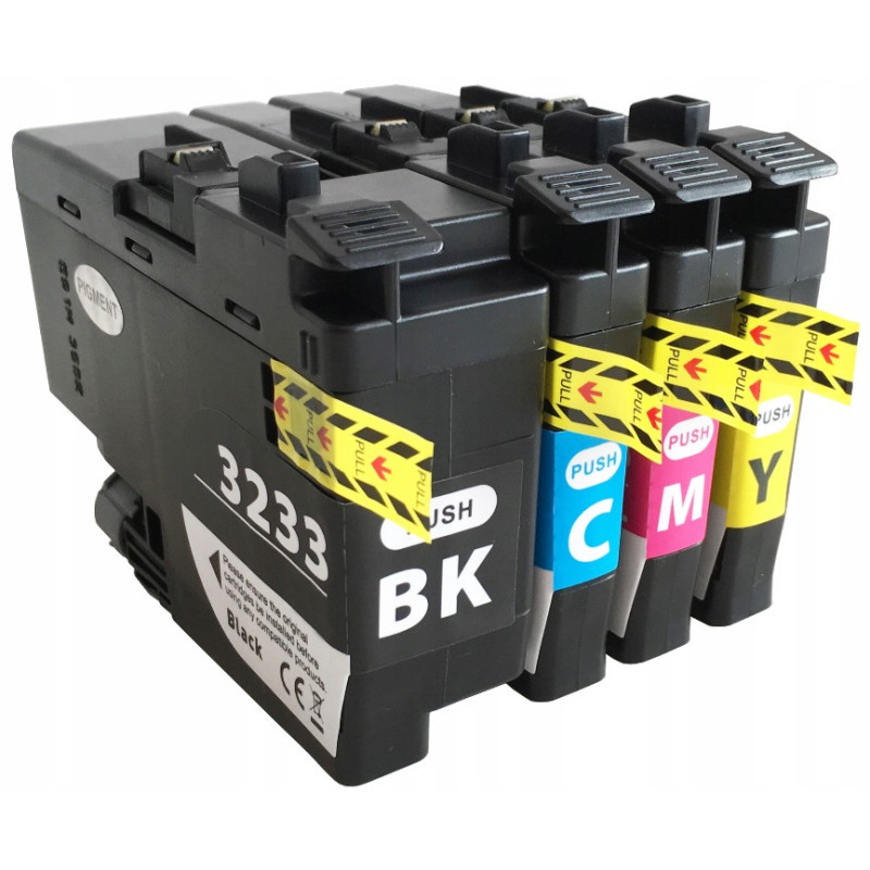 Tusze Brother DCP-J1100DW, MFC-J1300DW zamienniki LC3235XL 