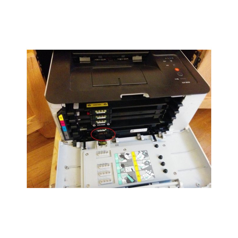 Reset, kasowanie licznika bęben HP 150 178 179 HP 120A W1120A