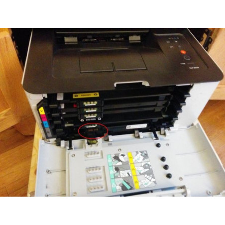 Reset, kasowanie licznika bęben HP 150 178 179 HP 120A W1120A