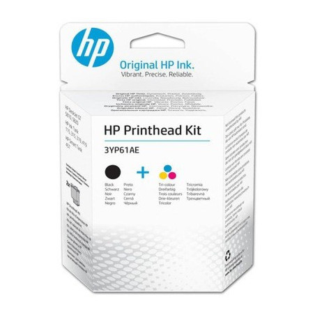 Zestaw głowicy drukującej, printhead kit 3YP61AE, black/color, HP DeskJet GT 5810, 5820, Ink Tank 115, 315, 319, 410