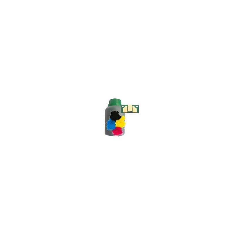 Proszek zasypka i chip Lexmarkr CX310 CX410 CX510 80C2SK0 80C2SC0 80C2SM0 80C2SY0 