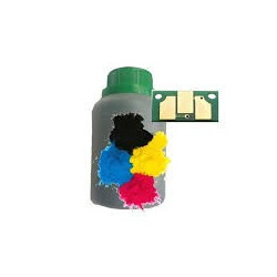 Proszek zasypka i chip Lexmarkr CX310 CX410 CX510 80C2SK0 80C2SC0 80C2SM0 80C2SY0 