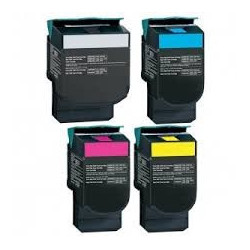 Toner Lexmark XS544 XS548 zamienniki 24B5590 24B5589 24B5588 24B5587