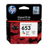 Tusz HP 653 kolorowy do HP DeskJet 6000 6075 6400 6475 3YM74AE 3YM74A oryginalny HP 653 4ml 200 stron