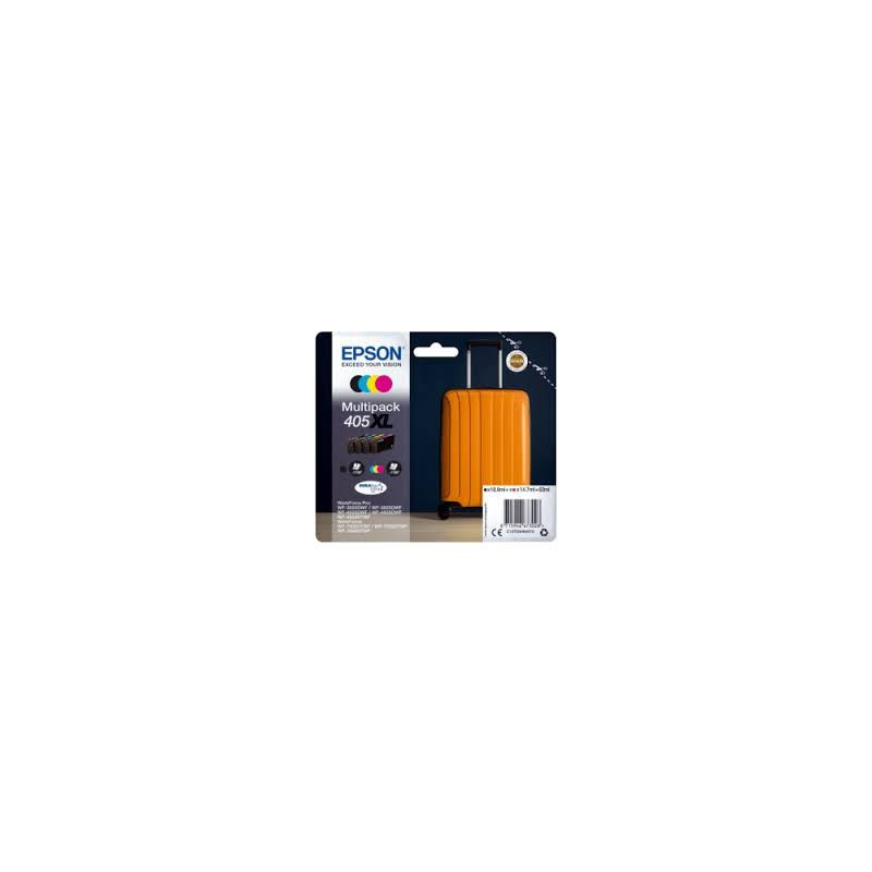 Tusze Epson WorkForce Pro WF-3820DWF WF-4820DWF WF-4830DTWF WF-7830DTWF WF-7840DTWF WF-3825DWF WF-4825DWF﻿ 405 XL