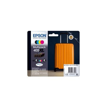 Tusze Epson WorkForce Pro WF-3820DWF WF-4820DWF WF-4830DTWF WF-7830DTWF WF-7840DTWF WF-3825DWF WF-4825DWF﻿ 405 XL