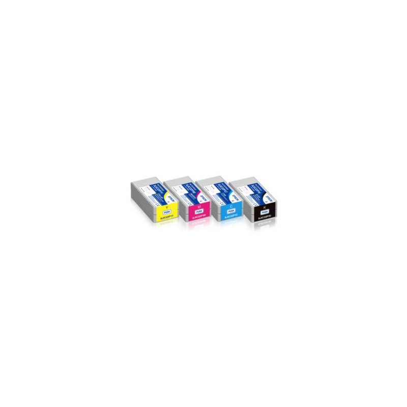 Tusze Epson ColorWorks C3500, Epson TM-C3500 zamienniki C33S020601 C33S020602﻿ C33S020603﻿ C33S020604﻿