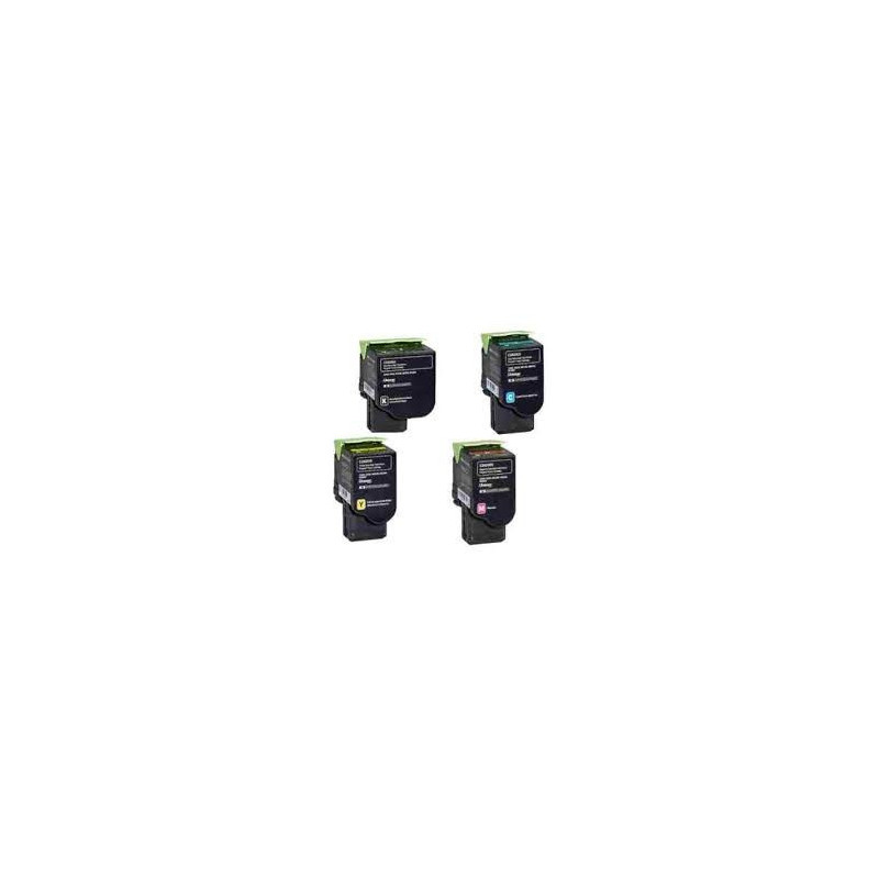 Toner Lexmark C2325 C2425 ﻿C2535 Mc2325 ﻿Mc2425 Mc2535 Mc2640 zamiennik C2320K0 C2320C0  C2320M0  C2320Y0   1000 stron