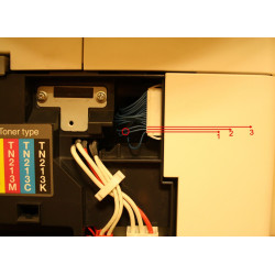 Chip resetujący fuser unit zespół grzewczy do Minolta C203 C240 C250 C253 C252 C300 C352 C353 reset