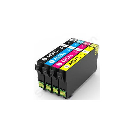 Tusze Epson WorkForce Pro WF-3800 WF-3820 WF-3825 WF-3830 WF-4800 WF-4820 WF-4825 WF-4830 WF-7800 WF-7830 WF-7835 WF-7840 405XL