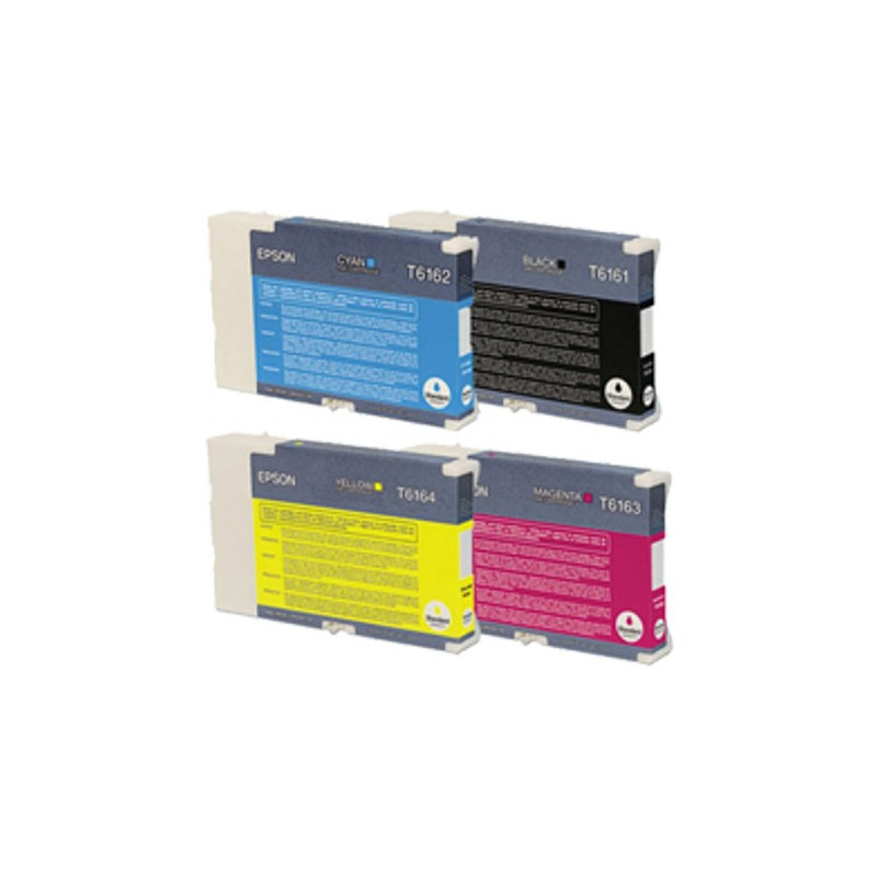 Tusze Epson B300, B310N, B500DN, B510DN zamienniki T6161 T6162 T6163 T6164 