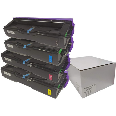 Toner Ricoh MC250FWB MC250W PC300 PC300W PC301SF PC302FW , 408352 408353 408354 408355 