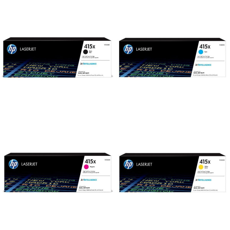 Toner do HP M454 M479 zamiennik HP 415X W2030XA W2031X﻿ W2032X﻿ W2033X﻿