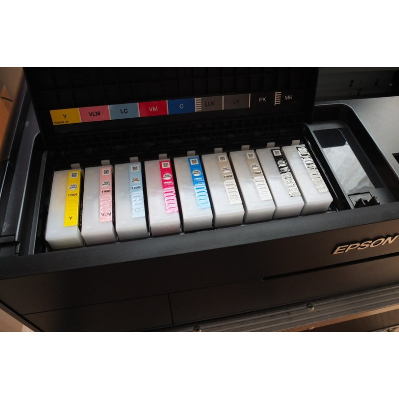 Tusze Epson SC-P600 zamiennik T7601 T7602﻿ T7603﻿ T7604 T7605 T7606﻿ T7607 T7608 T7609
