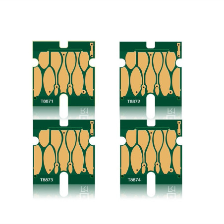 Chip tuszy Epson WorkForce Enterprise WF-C17590, WF-C17590D4TWF, WF-C17590DWF zamienniki XL T88 T8871 T8872 T8873 T8874 