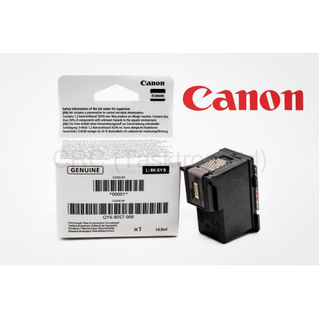 Głowica Canon Pixma G550 G650. Genuine Canon Print Head  QY6-8057-010  Canon PIXMA G550 G650 - LEFT  GREY - BLACK - RED