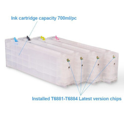 Wydajny atrament Epson SureColor SC-S30610 SC-S50610 zamiennik  C13T688100﻿, C13T688200﻿, C13T688300﻿, C13T688400﻿, 700ml
