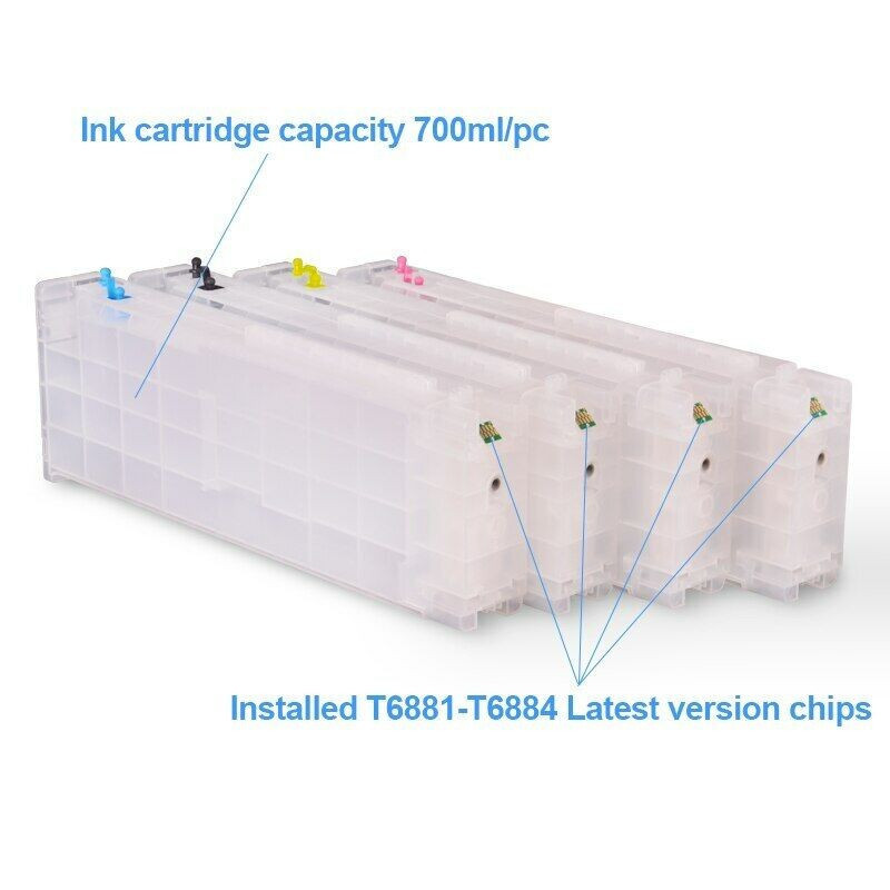 Wydajny atrament Epson SureColor SC-S30610 SC-S50610 zamiennik  C13T688100﻿, C13T688200﻿, C13T688300﻿, C13T688400﻿, 700ml