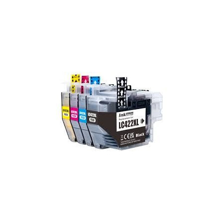 Wydajne tusze Brother MFC-J5340 MFC-J5345 MFC-J5740 MFC-J6540 MFC-J6940 tanie LC-422XLBK﻿ LC-422XLC﻿ LC-422XLM LC-422XLY