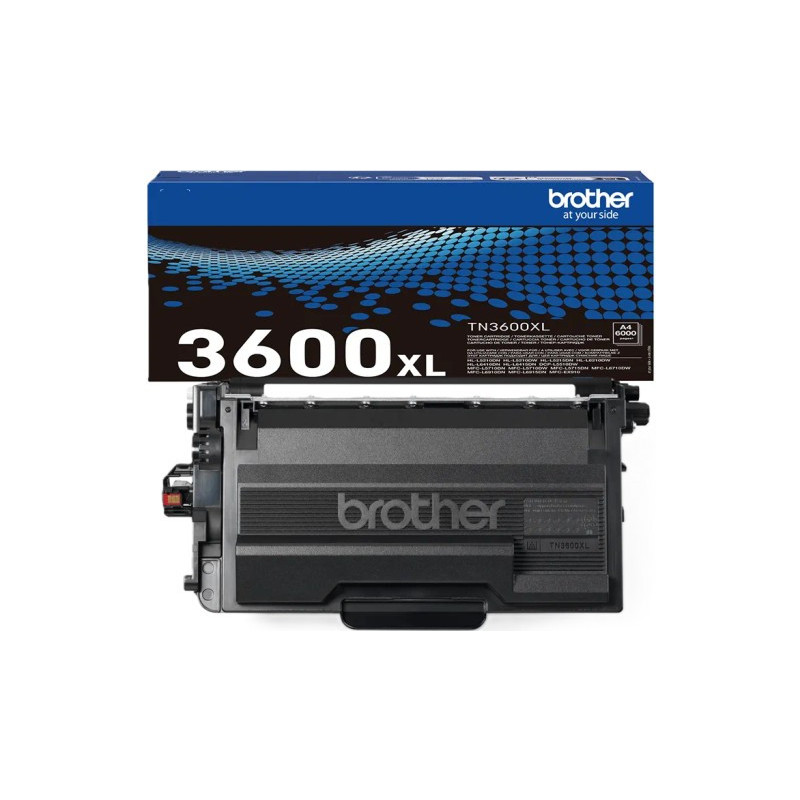 Wydajny oryginalny toner Brother TN-3600XL DCP-L5510 HL-L5210 HL-L5215 HL-L6210 HL-L6410 HL-L6415 MFC-L5710 MFC-L6710 MFC-L6910