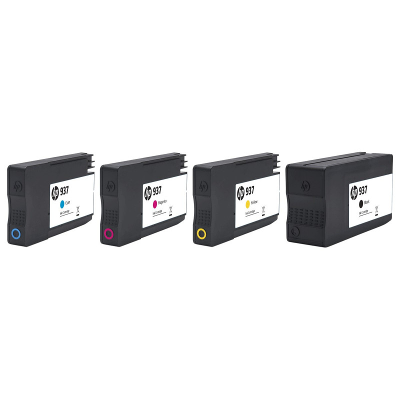 Tusz HP Officejet Pro 9110 9117 9120 9122 9123 9125 9128 9130 9132 9133 913e 9720 9730 HP 937 oryginalny