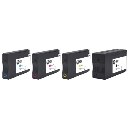 Tusz HP Officejet Pro 9110 9117 9120 9122 9123 9125 9128 9130 9132 9133 913e 9720 9730 HP 937 oryginalny