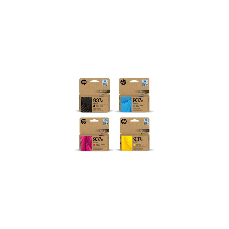 Tusze HP 937e do HP Officejet Pro 9110 9117 9120 9122 9123 9125 9128 9130 9132 9133 9135 9720 9730 oryginalne HP
