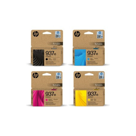 Tusze HP 937e do HP Officejet Pro 9110 9117 9120 9122 9123 9125 9128 9130 9132 9133 9135 9720 9730 oryginalne HP