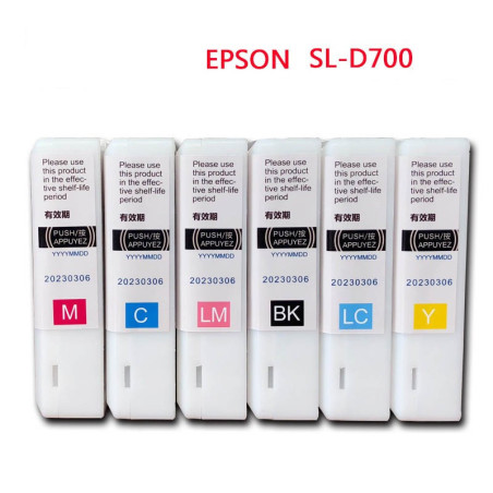 Tanie tusze Epson SureLab D 7, SL- D700 pewne sprawdzone zamienniki kompatybilne T7821 T7822 T7823 T7824 T7825 T7826 200ml