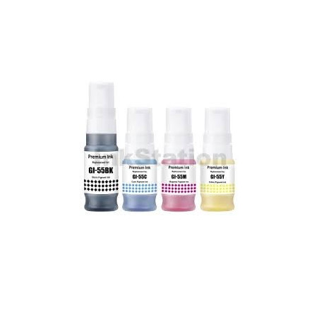 Tani tusz Canon Maxify GX1040 GX1050 GX2040 GX2050 zamiennik  GI-55 GI-45