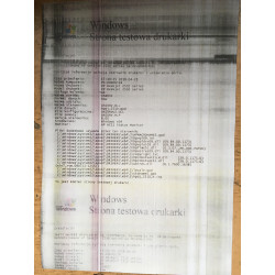 Wydruk HP 150 178 179, Sansung CLP-360 CLP-365 CLX-3300 CLX-3305 SL-C410 SL-C430 SL-C460 SL-C480 uszkodzona listwa pasa tranfer,
