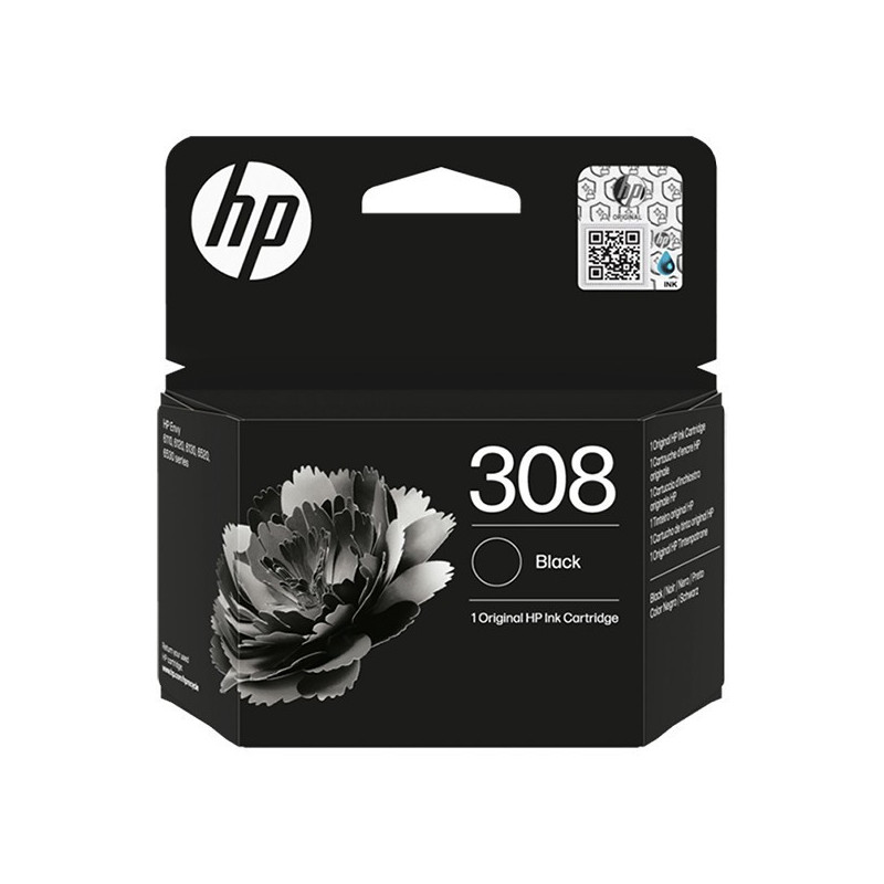 TUSZ HP 308 7FP21UE black oryginalny HP Envy 6110e 6120e 6122e 6130e 6132e 6520e 6530e 6532e ﻿160 stron
