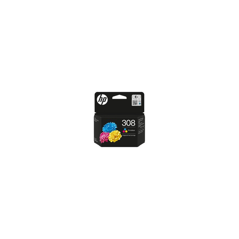 TUSZ HP 308 7FP20UE 3-kolorowy oryginalny HP Envy 6110e 6120e 6122e 6130e 6132e 6520e 6530e 6532e ﻿120 stron