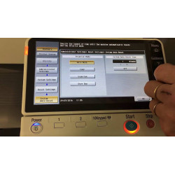 Kasowanie zespołu pasa transferowego KONICA-MINOLTA Bizhub c224e c284e c364e c454e c554e c258e c308e c368e transfer belt  reset 